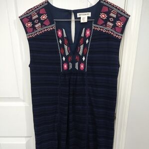 $ ARTISAN Ny Blue Tank Top Dress Size Xs